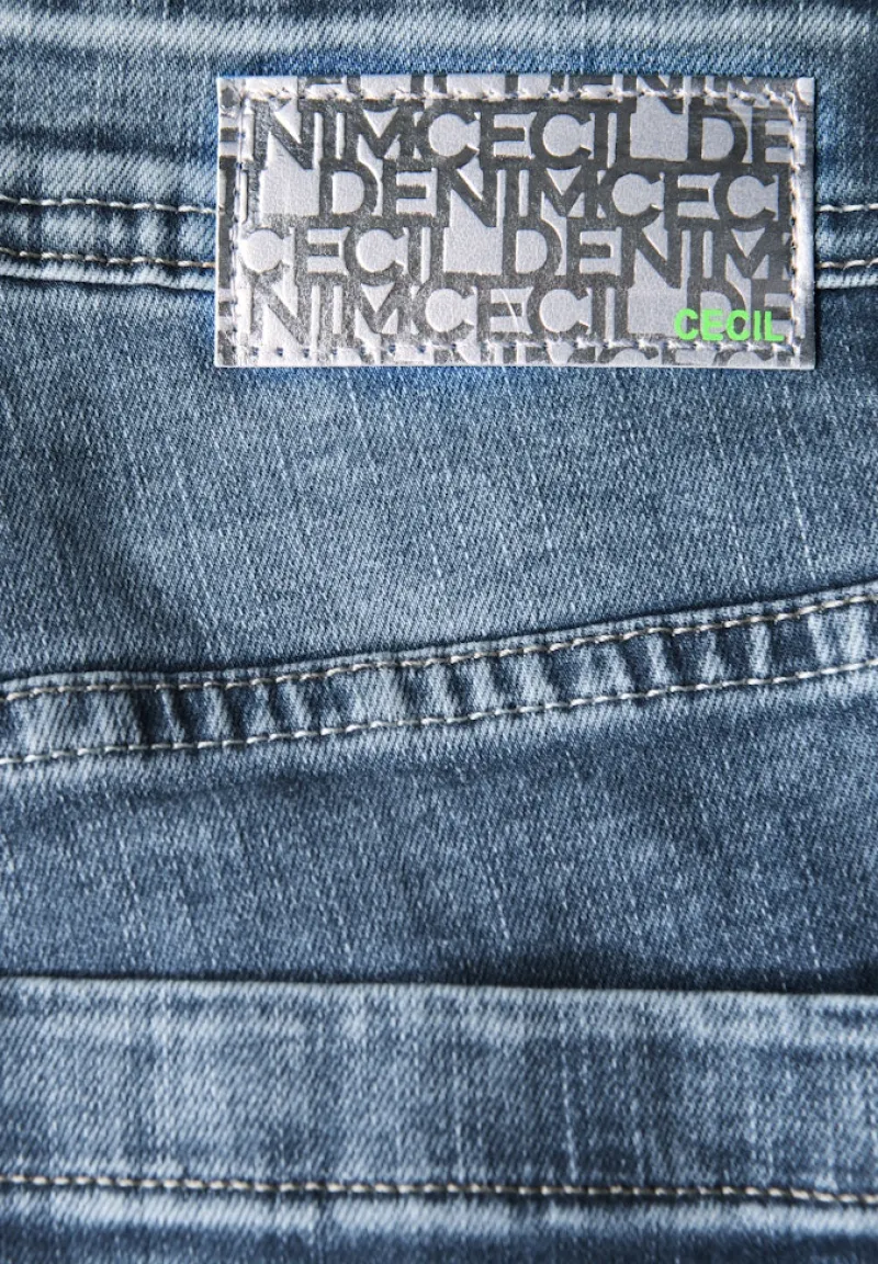 Cecil Jeans*Jeans im Casual Fit light blue wash