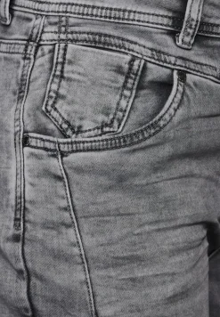 Street One Jeans*Jeans im Casual Fit light grey net wash