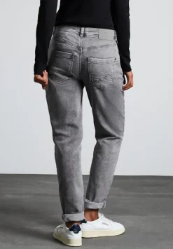Street One Jeans*Jeans im Casual Fit light grey net wash