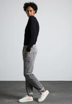 Street One Jeans*Jeans im Casual Fit light grey net wash