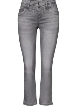 Street One Shorts*7/8-Jeans im Casual Fit light grey random