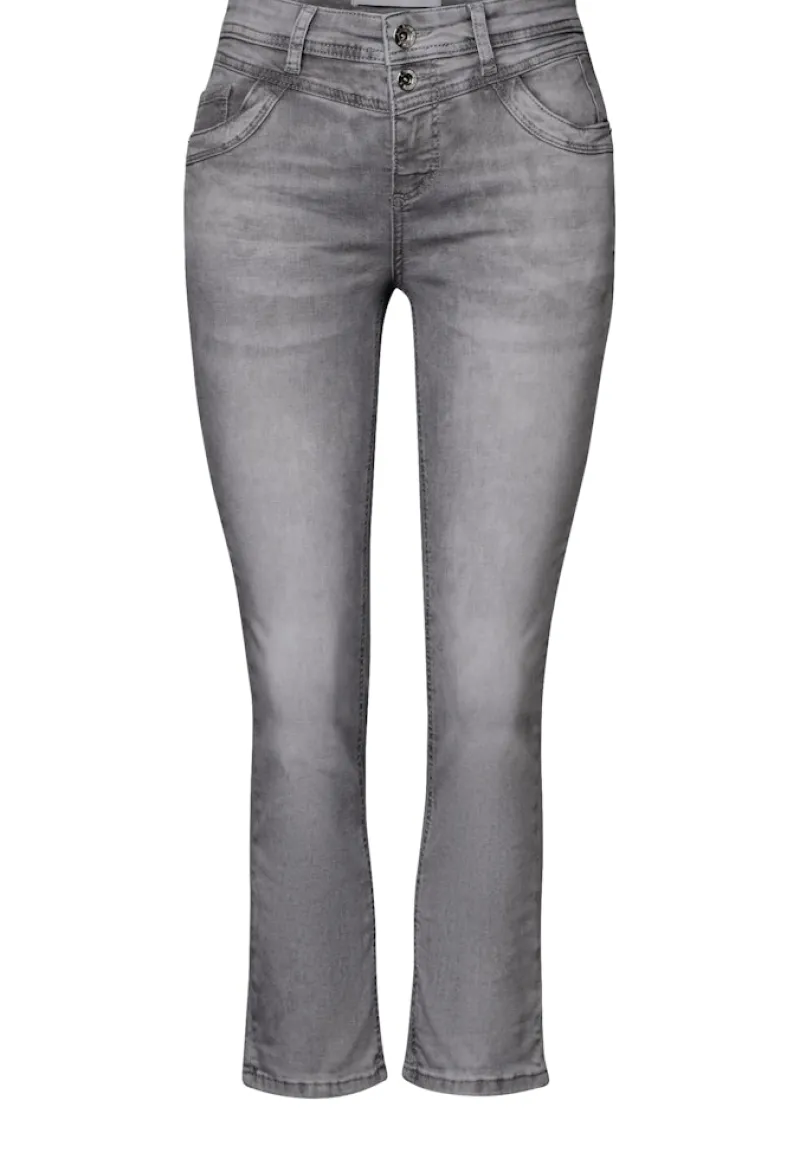 Street One Shorts*7/8-Jeans im Casual Fit light grey random