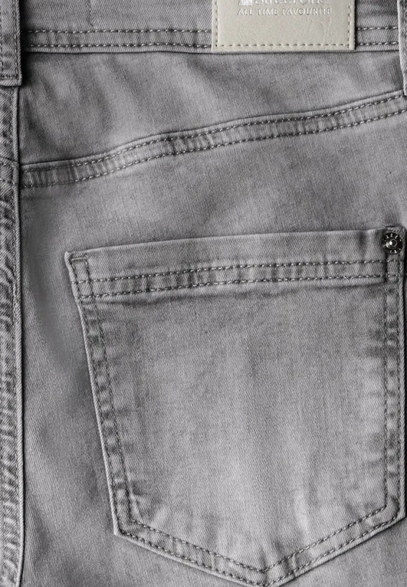 Street One Shorts*7/8-Jeans im Casual Fit light grey random