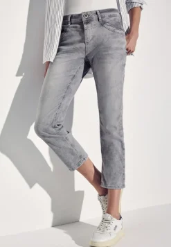 Street One Shorts*7/8-Jeans im Casual Fit light grey random