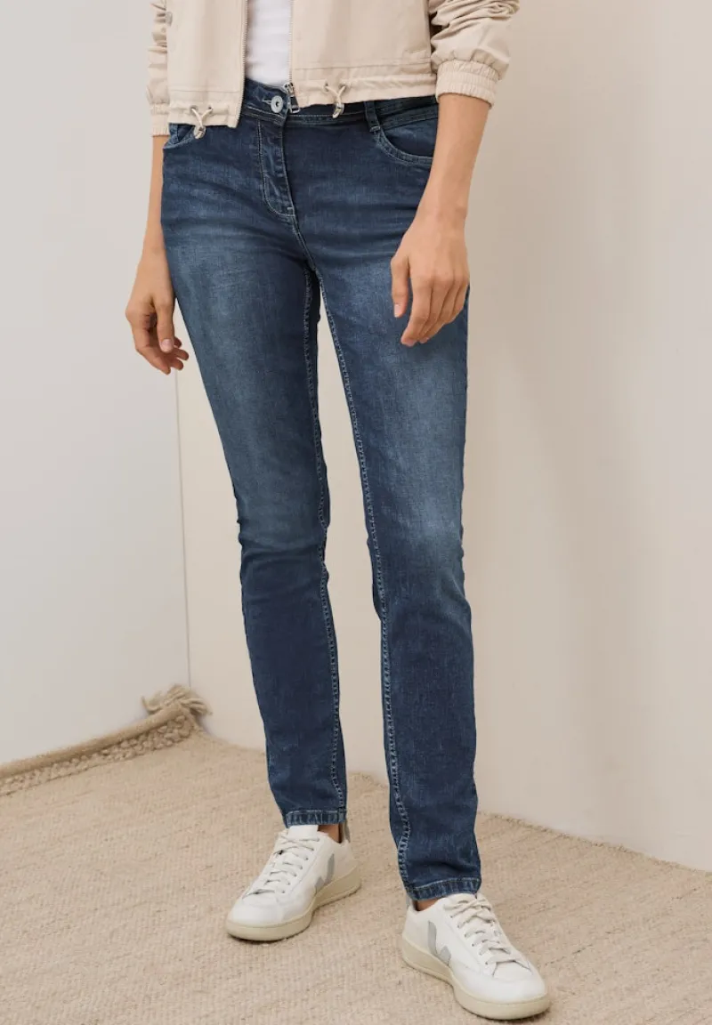 Cecil Jeans*Jeans im Casual Fit mid blue wash