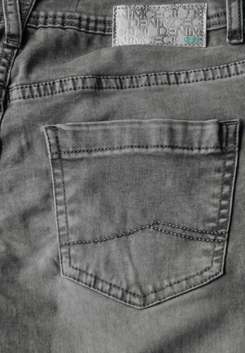 Cecil Jeans*Jeans im Casual Fit mid grey random wash