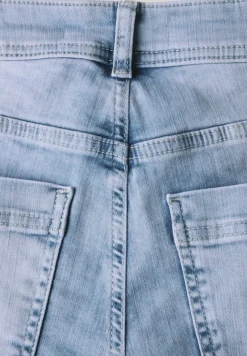 Street One Shorts*7/8-Jeans im Casual Fit ultra bleach random washed