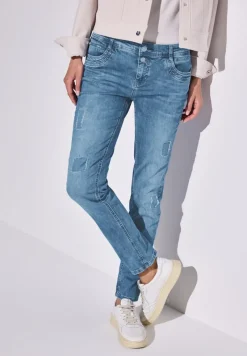 Street One Jeans*Jeans im Destroyed-Look light blue destroy wash
