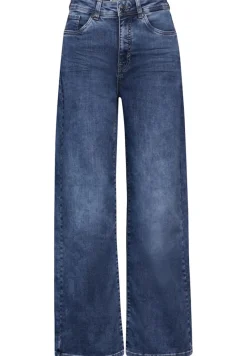 Street One Jeans*Jeans im Loose Fit dark blue washed