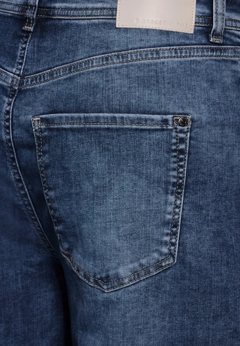 Street One Jeans*Jeans im Loose Fit dark blue washed