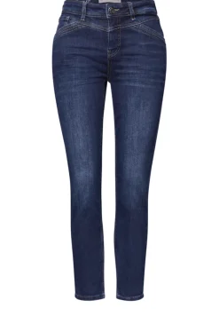 Street One Jeans*Jeans im Loose Fit dark indigo soft washed