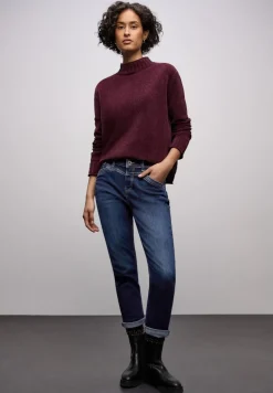 Street One Jeans*Jeans im Loose Fit dark indigo soft washed