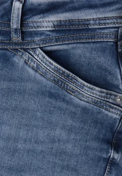 Street One Jeans*Jeans im Loose Fit light blue authentic washed