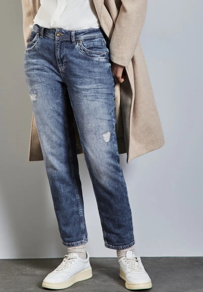 Street One Jeans*Jeans im Loose Fit medium blue tint