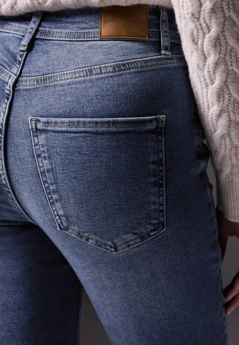 STREET ONE STUDIO Jeans*Jeans im Skinny Fit medium blue tinted