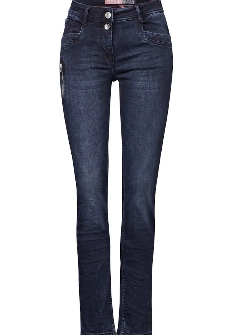 Cecil Jeans*Jeans im Slim Fit blue black washed
