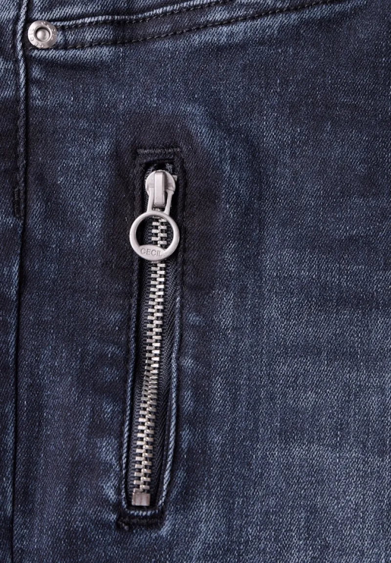 Cecil Jeans*Jeans im Slim Fit blue black washed