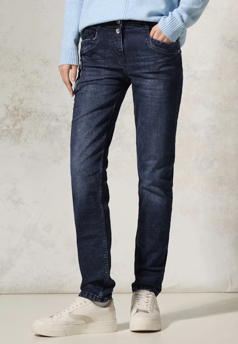 Cecil Jeans*Jeans im Slim Fit blue black washed