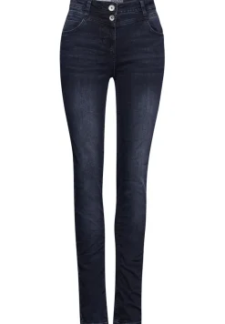 Cecil Jeans*Jeans im Slim Fit blue black used wash