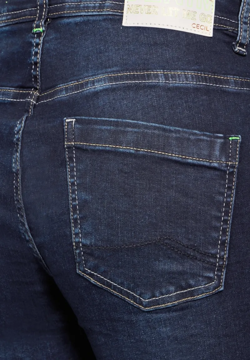 Cecil Jeans*Jeans im Slim Fit dark blue wash