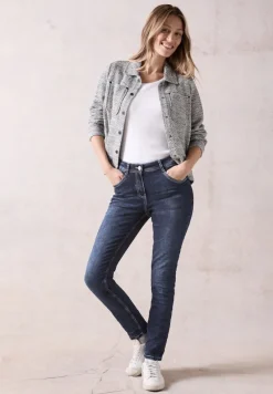 Cecil Jeans*Jeans im Slim Fit dark blue wash