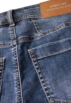 Street One Jeans*Jeans im Slim Fit mid blue wash