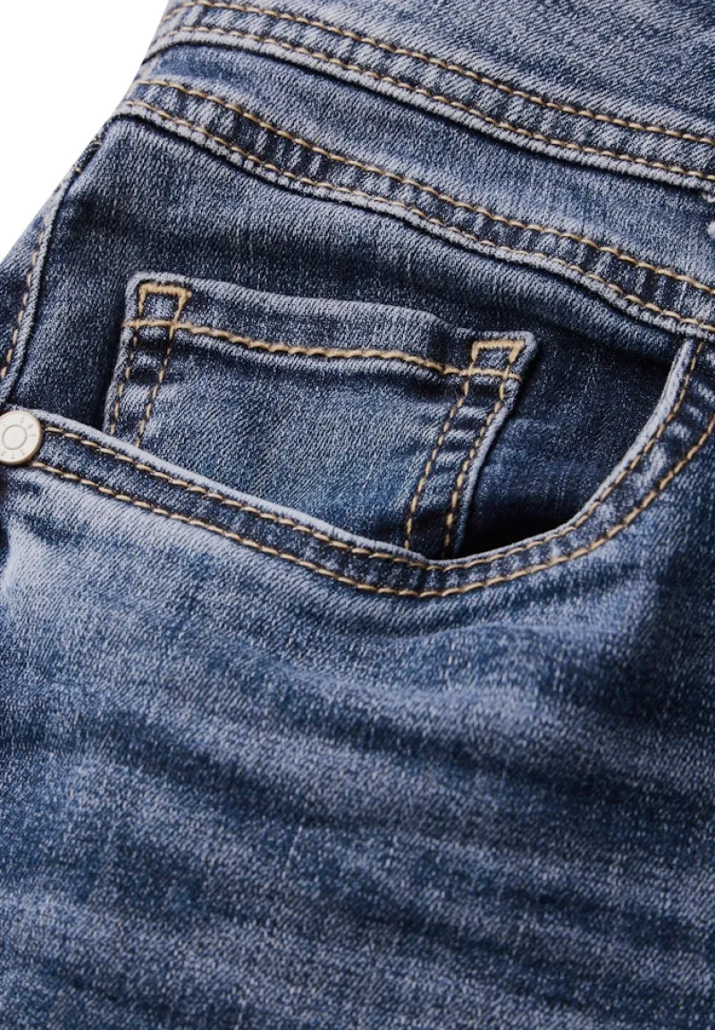 Street One Jeans*Jeans im Slim Fit mid blue wash