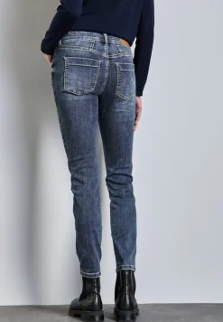 Street One Jeans*Jeans im Slim Fit mid blue wash