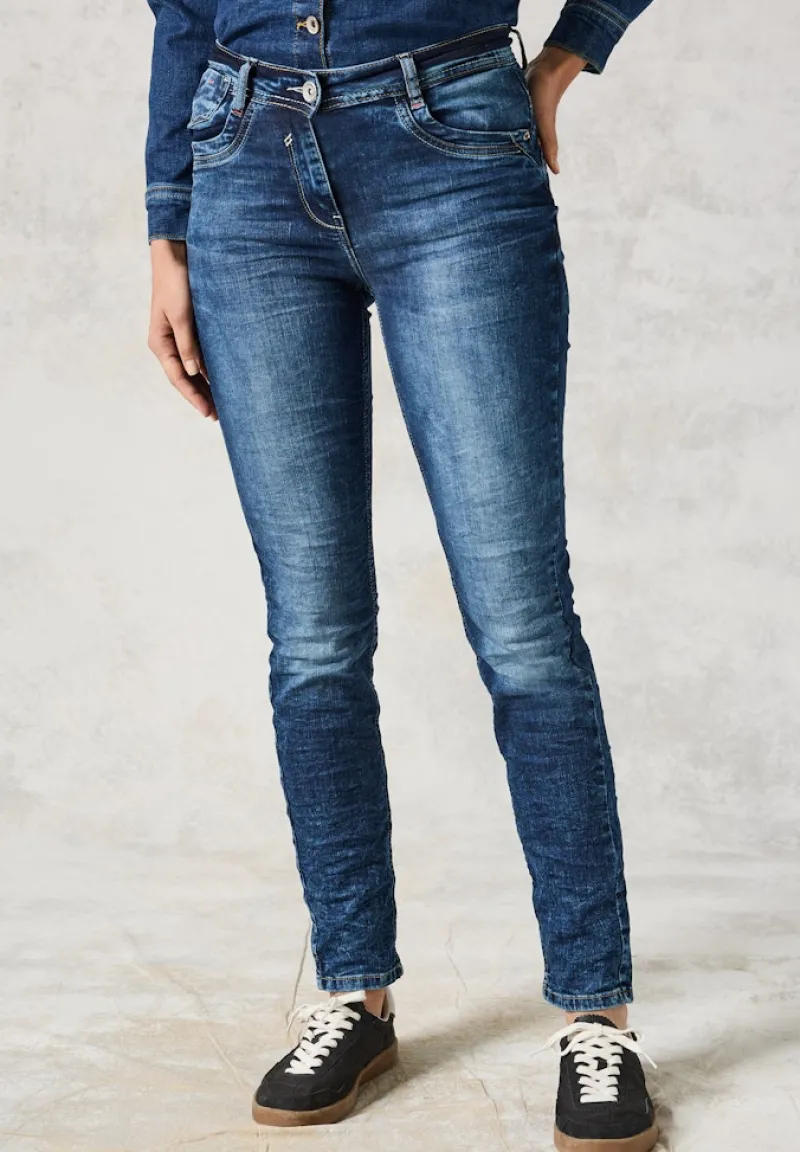 Cecil Jeans*Jeans im Slim Fit mid blue wash