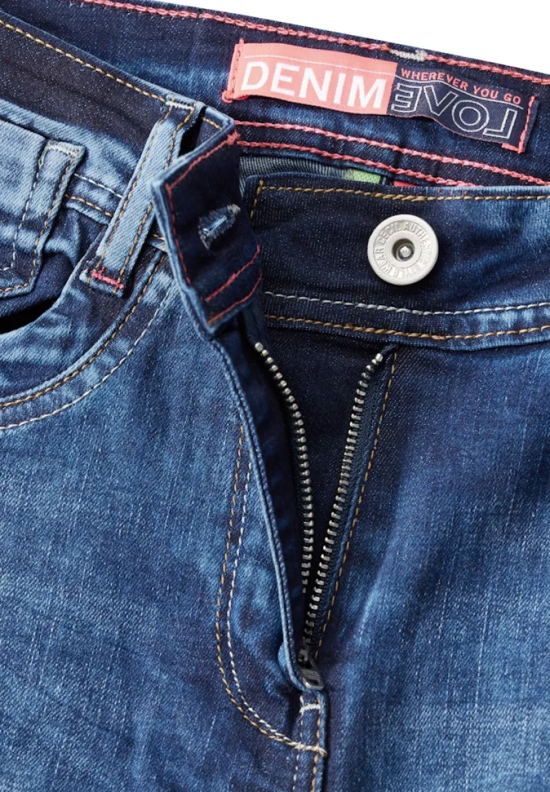 Cecil Jeans*Jeans im Slim Fit mid blue wash