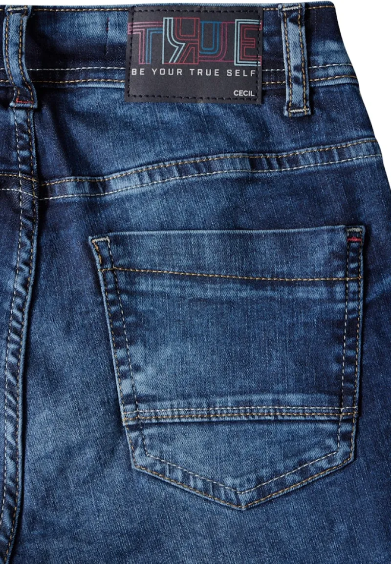 Cecil Jeans*Jeans im Slim Fit mid blue wash