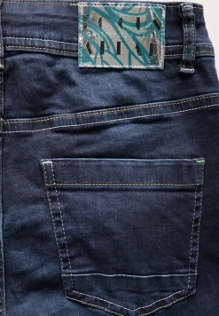 Cecil Jeans*Jeans im Slim Fit mid blue used wash