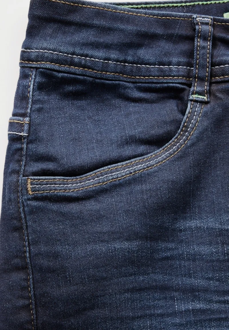 Cecil Jeans*Jeans im Slim Fit mid blue used wash