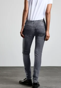 Street One Jeans*Jeans im Slim Fit steel grey net wash