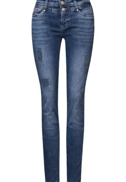 Street One Jeans*Jeans mit Destroyed Details mid blue random washed