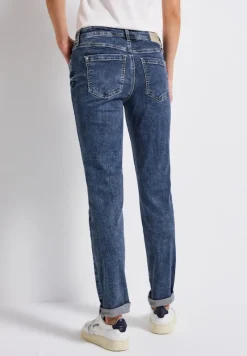 Street One Jeans*Jeans mit Destroyed Details mid blue random washed