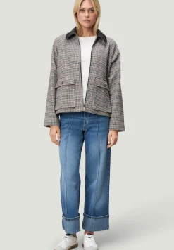 Zero Jeans*Jeans weites Bein mit Umschlag 28 Inch blue used denim