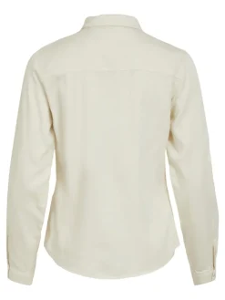 Vila Blusen*Jeansbluse birch