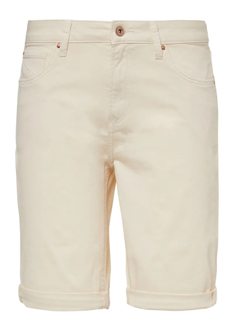 QS Shorts*Jeans-Hose Beige