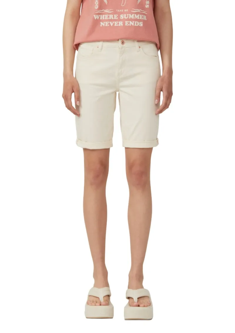 QS Shorts*Jeans-Hose Beige