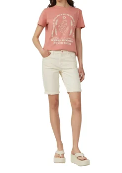 QS Shorts*Jeans-Hose Beige