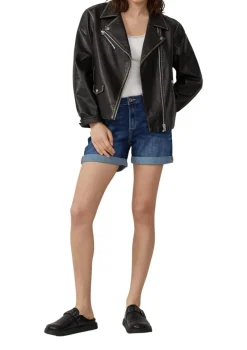 QS Shorts*Jeans-Hose Blau