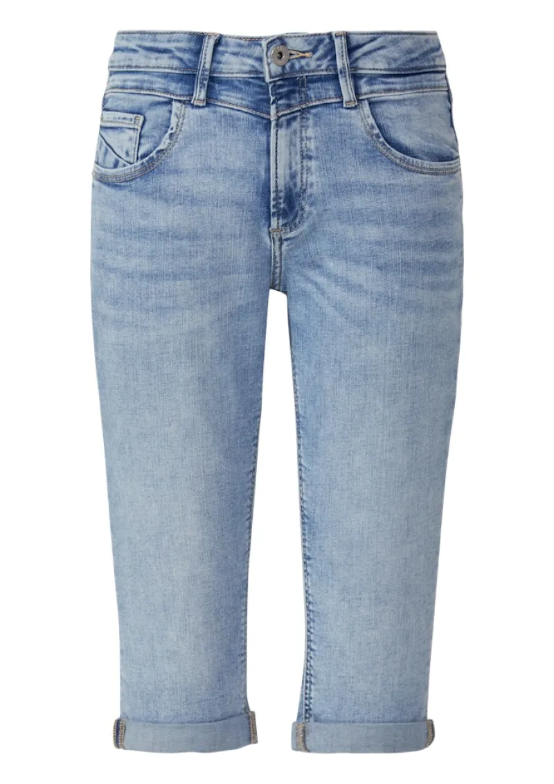 QS Shorts*Jeans-Hose Blau