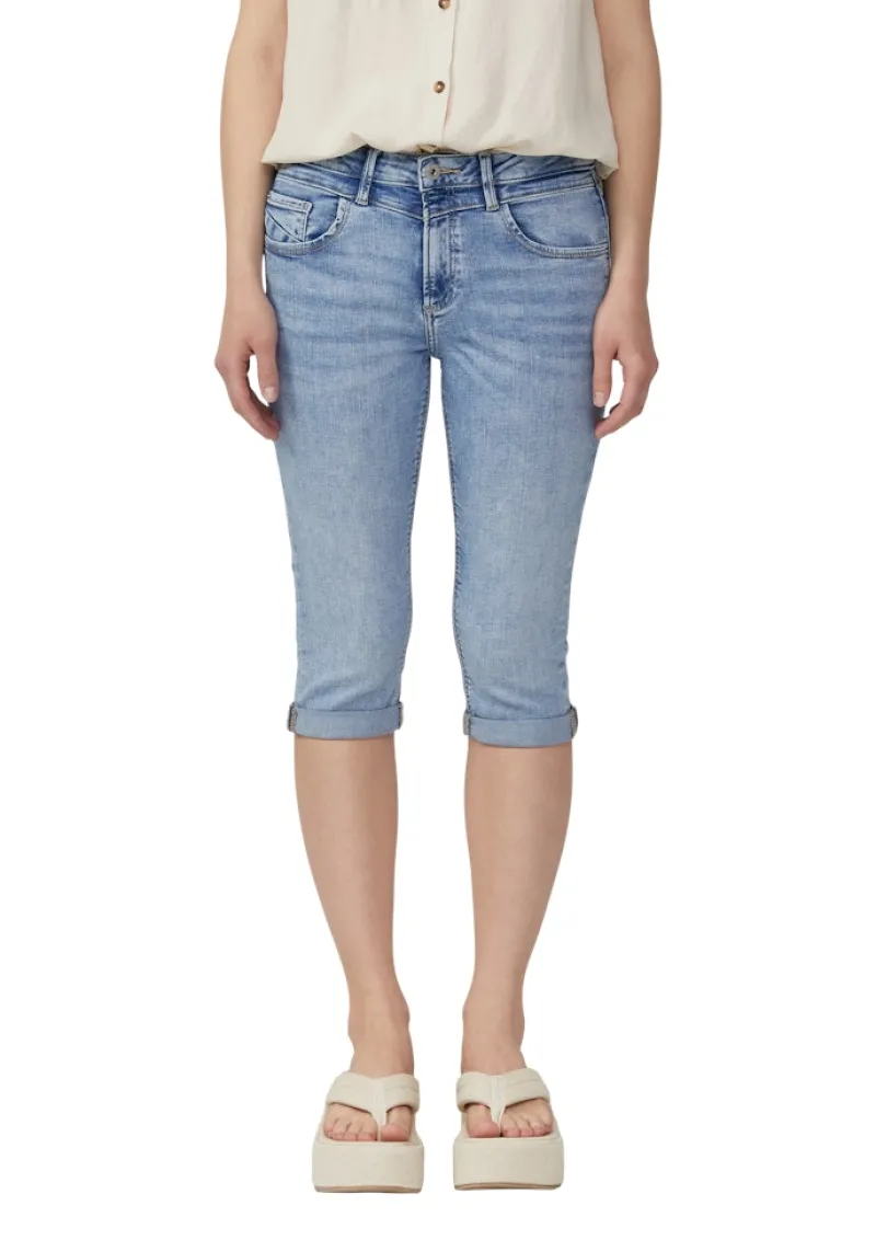 QS Shorts*Jeans-Hose Blau