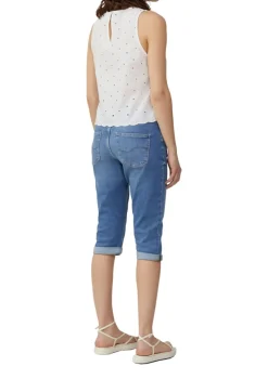 QS Shorts*Jeans-Hose blau1