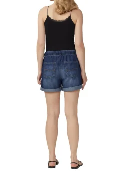 QS Shorts*Jeans-Hose Blau