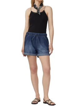 QS Shorts*Jeans-Hose Blau