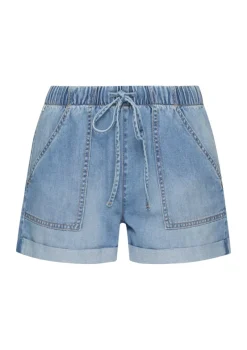 QS Shorts*Jeans-Hose blau1
