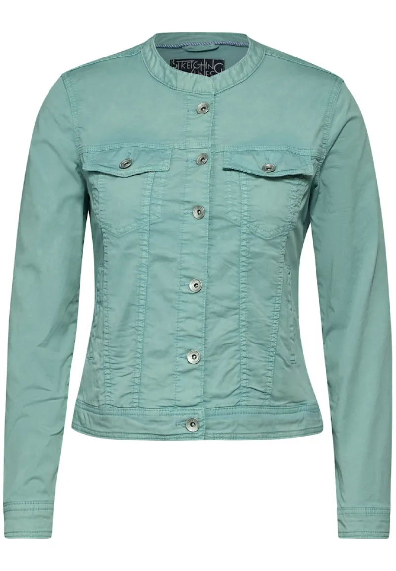 Cecil Jacken*Jeansjacke adriatic green