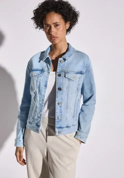 Street One Jacken*Jeansjacke im Bleached-Look ultra bleached wash